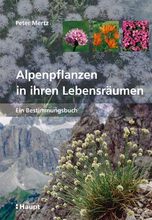 Vorderseite des Buches Alpenpflanzen in ihren Lebensräumen